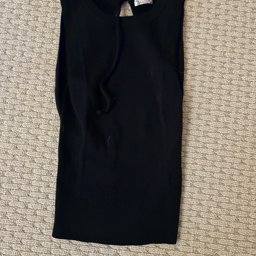 Free People Open Back Top